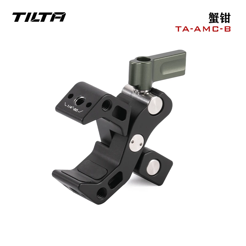 TILTA/铁头蟹钳夹摄影大力夹支架直播拓展配件三脚架桌面管道灯架