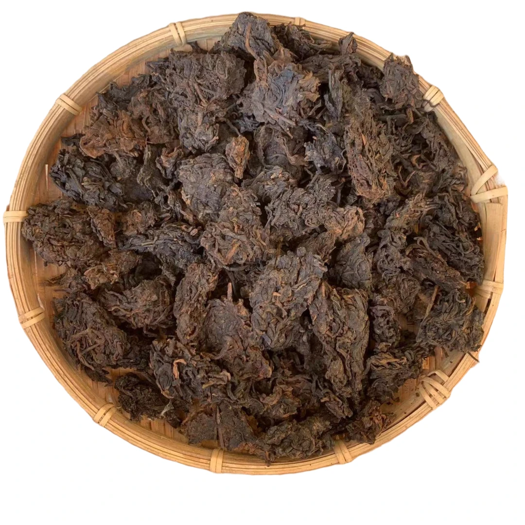 【同興號】2015年原料冰岛古树老茶头坛子普洱熟茶散茶100g