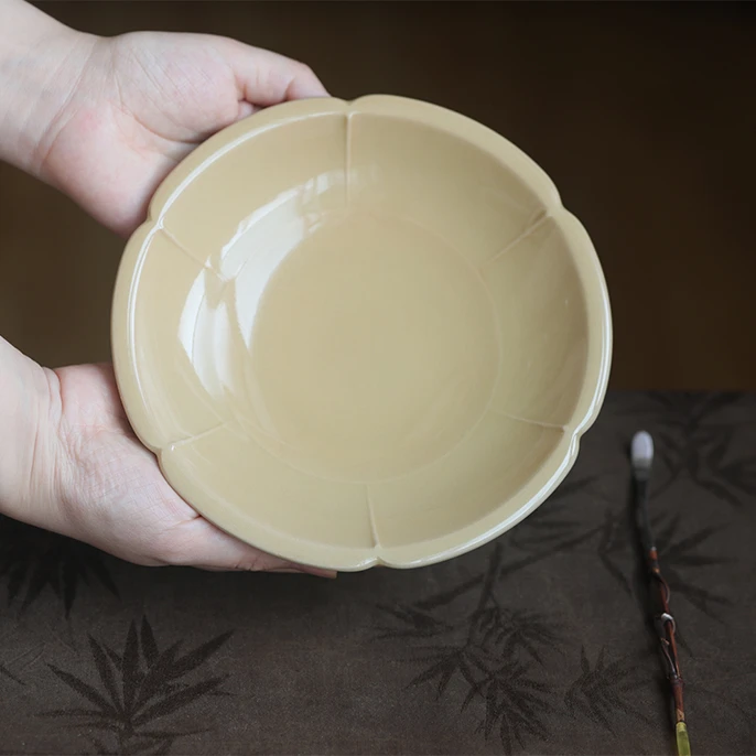 椒房葵口壶承经典款陈卫武龙泉青瓷手工干泡盘泡台