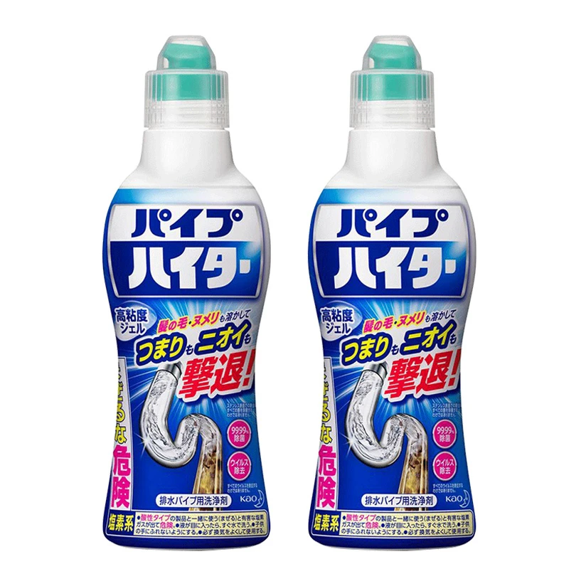 ZB【2瓶】日本本土 管道/疏/通 浴室用品500g 7453