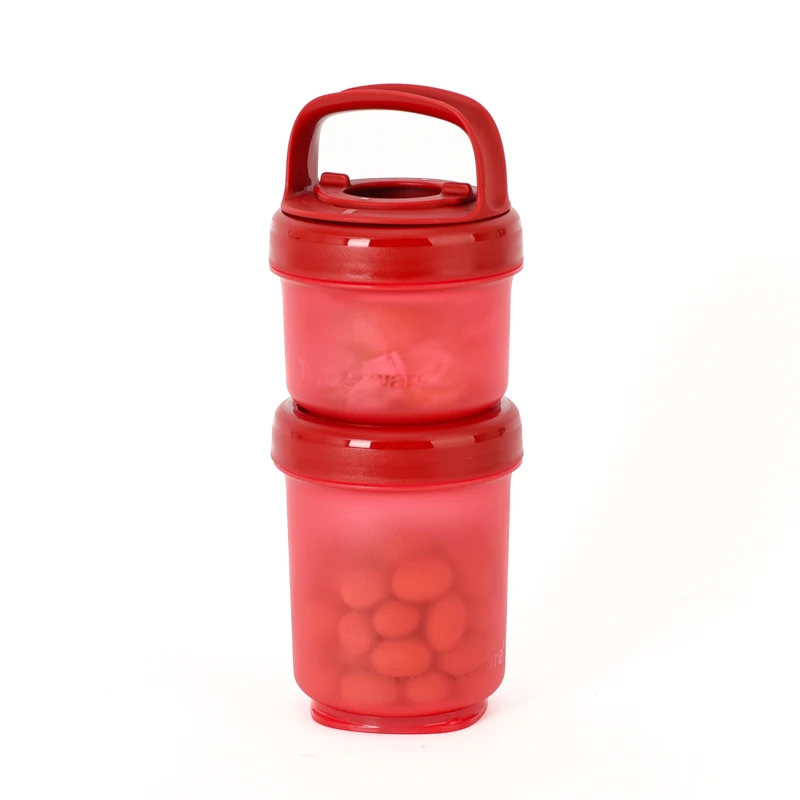 （海）特百惠 扭扭零食盒 带提手便携带零食盒 冷藏收纳储藏圆罐