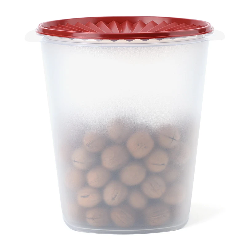 特百惠 11L妙妙盖储藏桶 米面零食桶 大容量防潮防尘密封圆桶
