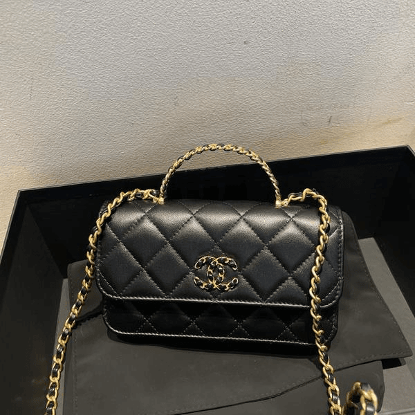 大吉中古/Chanel香奈儿24C handle woc手提斜挎包