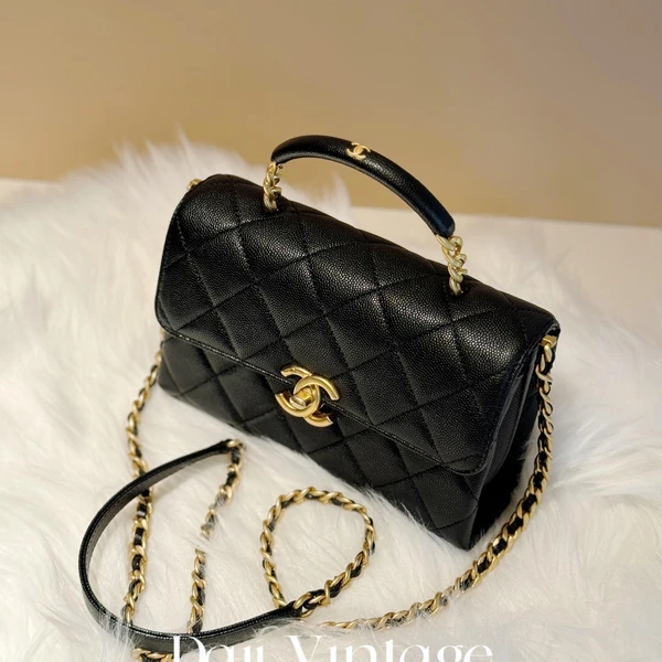 大吉中古/Chanel香奈儿23S迷你carryme斜挎包