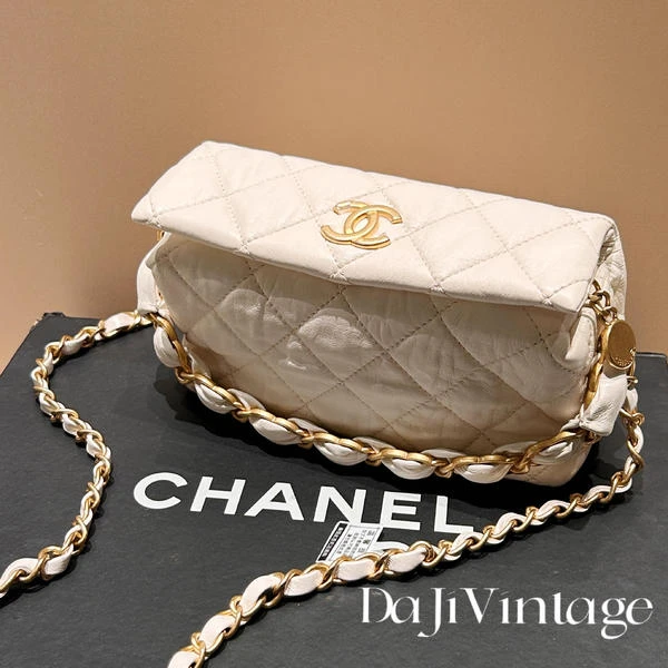大吉中古/Chanel香奈儿流浪系列白金斜挎包
