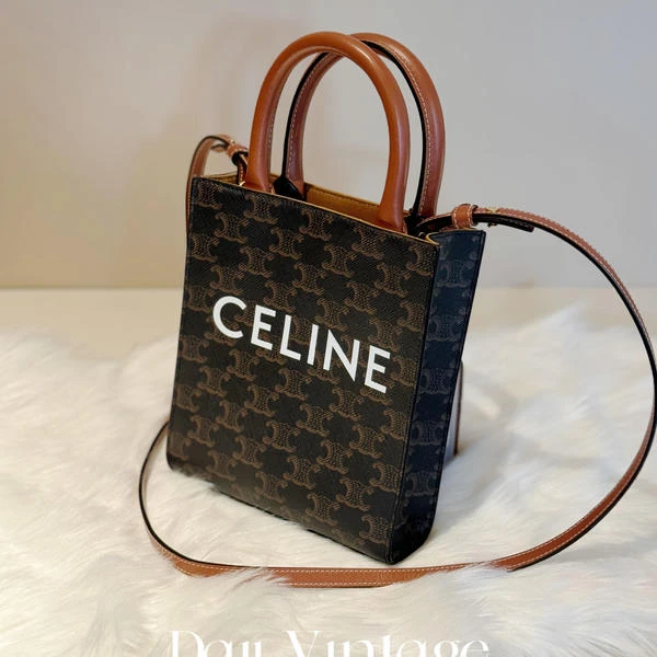 大吉中古/Celine瑟琳老花凯旋门mini琴谱斜挎包