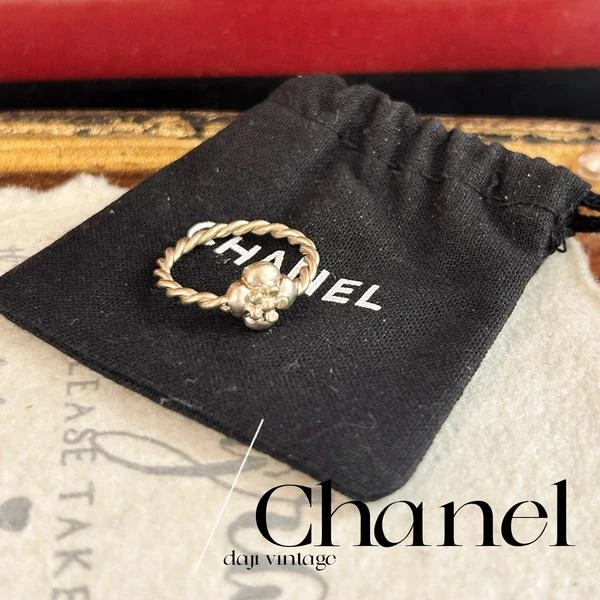 大吉中古/Chanel山茶花戒指