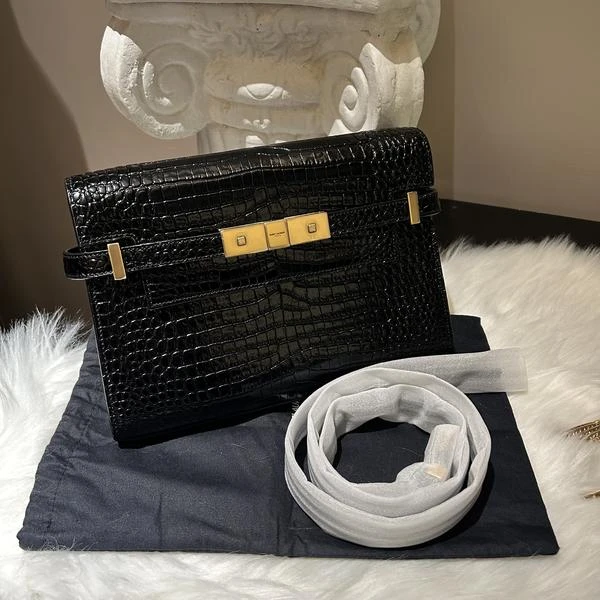 大吉中古/YSL圣罗兰黑金曼哈顿小号