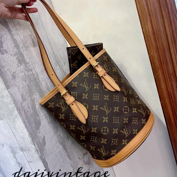 大吉中古/LV老花小水桶带洗漱（换包口）