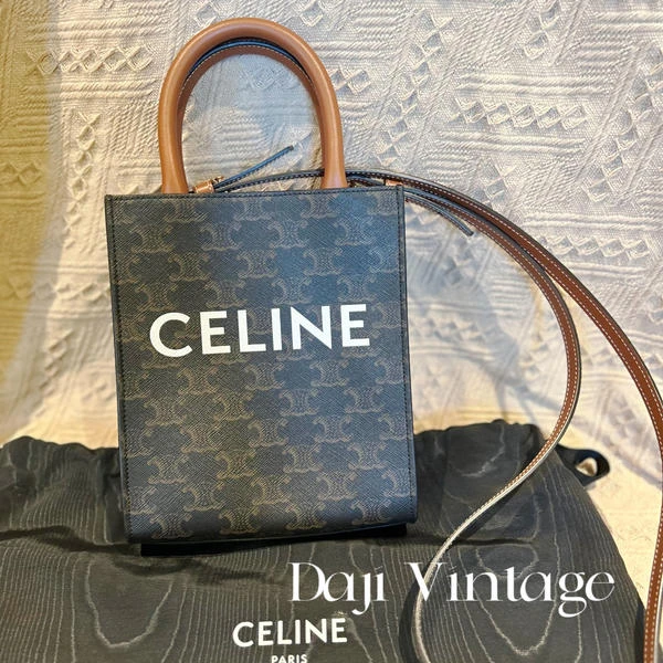 大吉中古/Celine瑟琳老花mini琴谱斜挎包