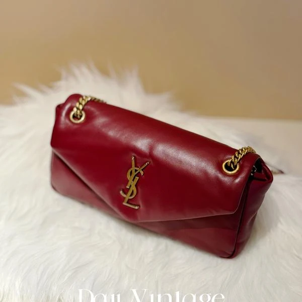 大吉中古/ysl 红金法棍单肩斜挎包