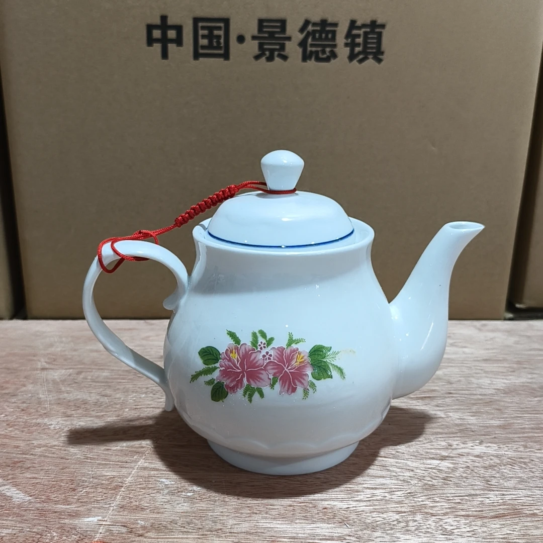 景德镇陶瓷花油壶（1000ml）