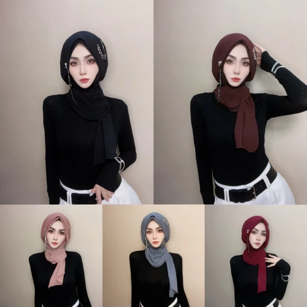 异域风流苏三角头套