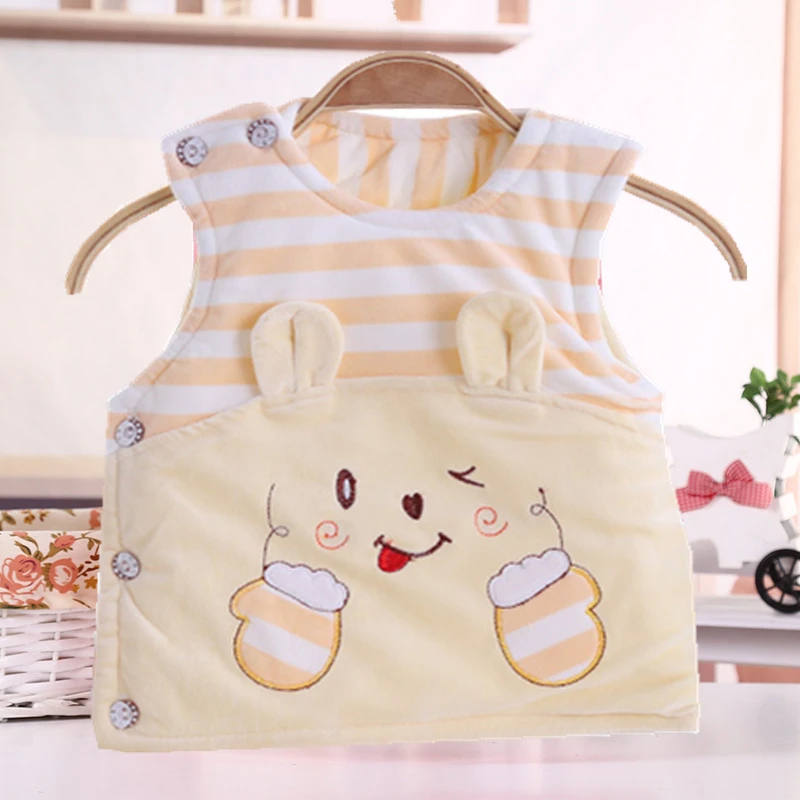 宝宝马甲春秋冬季加厚婴儿马甲保暖婴幼儿背心夹棉新生儿马夹坎肩