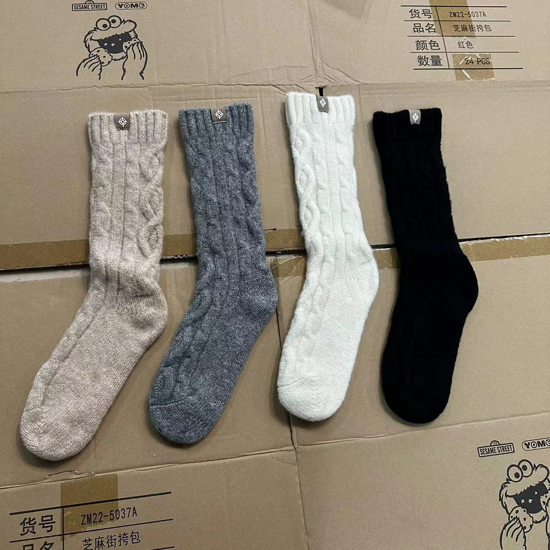 秋冬厚实长筒款加厚袜