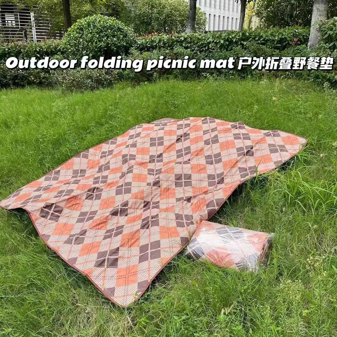 175*196cm防潮露营野餐垫 郊游草坪垫 野炊便携野餐垫FL