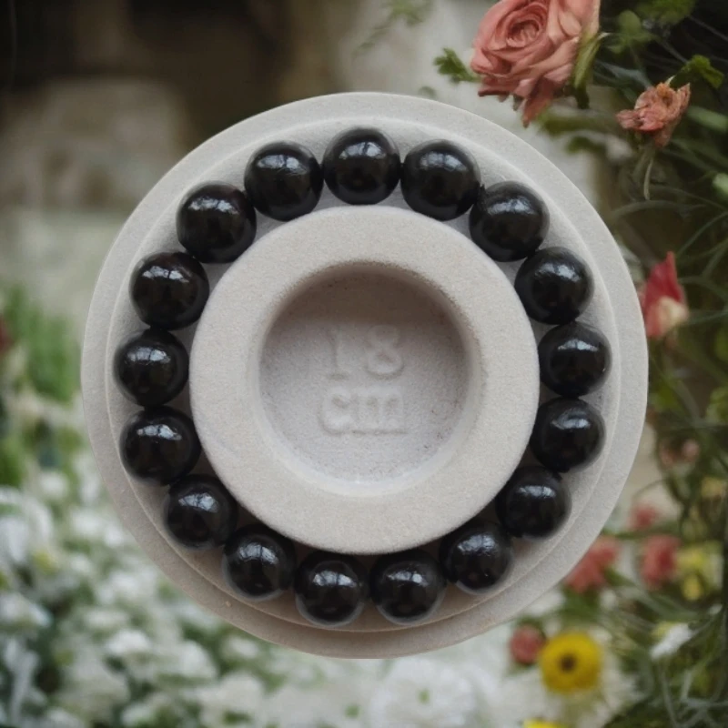 非金属木质手链 矮桩型黑色无患子手串菩提子手链时尚手工