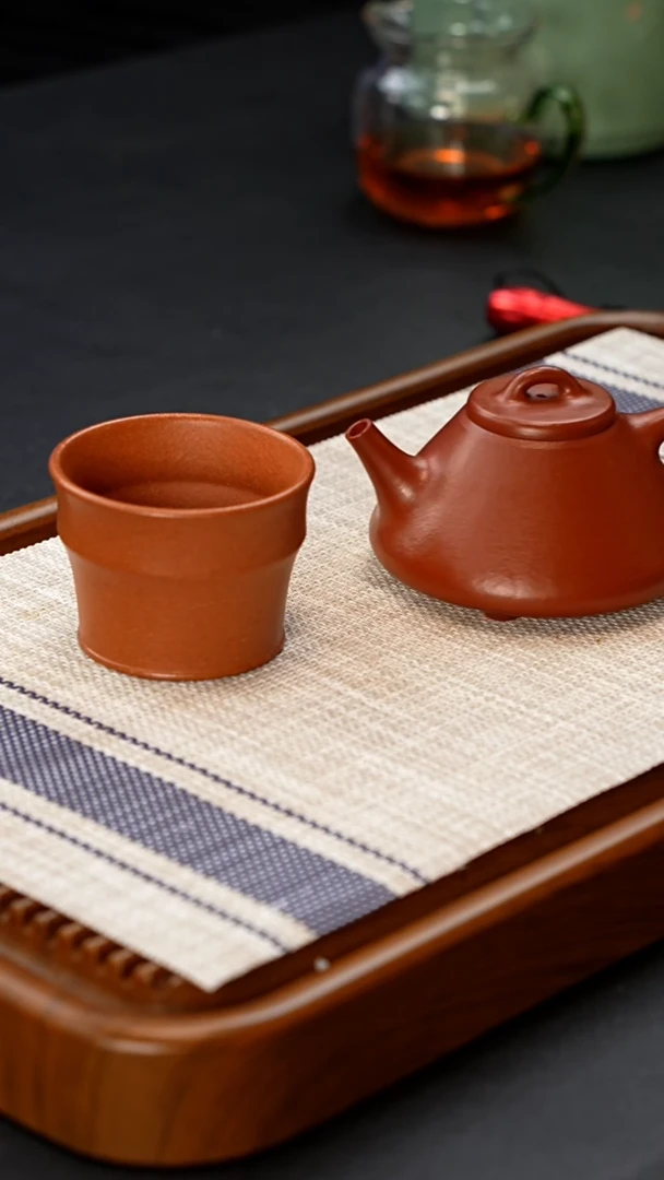 【闪购商品】紫砂茶壶016真实原矿手工紫砂（带个杯子）