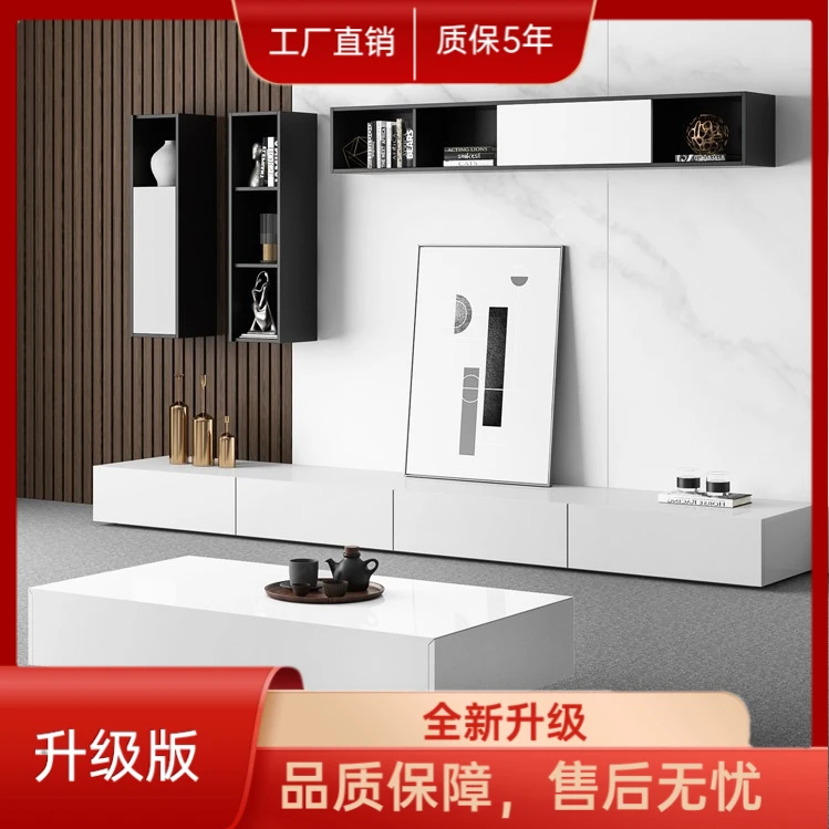 新款小户型客厅落地家用餐厅方形储物柜厂家直销柜白色办公室书房