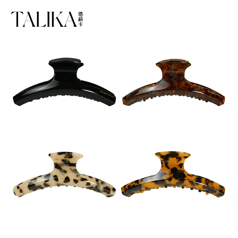 TALIKA韩式醋酸发夹百搭气质网红爆款抓夹法式高级感迪丽热巴同款
