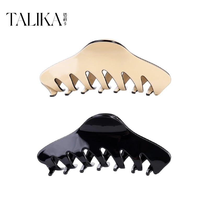 塔莉卡TALIKA章小蕙同款鲨鱼夹法式简约发饰高级感抓夹发抓头饰