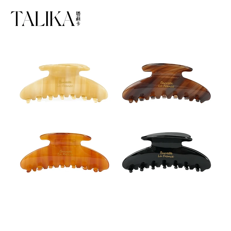 TALIKA气质网红爆款抓夹时尚简约优雅百搭鲨鱼夹法式韩版发夹