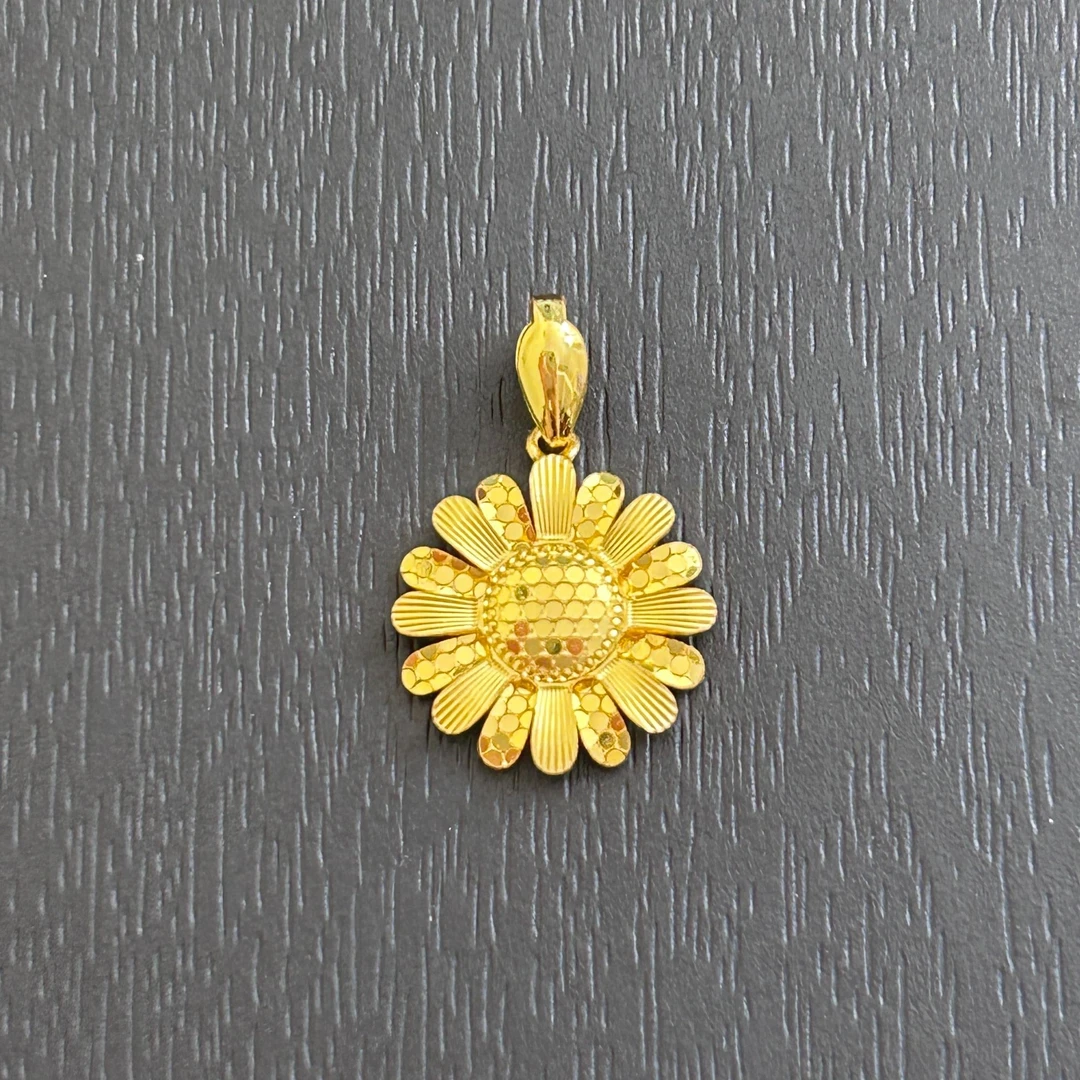 吊坠925银 【店长专享1】925银向日葵吊坠（单吊坠/不配链）YDZ745