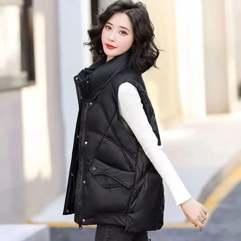 【元旦】羽绒服女马甲新款外穿百搭春季网红新款外套加厚坎肩宽免