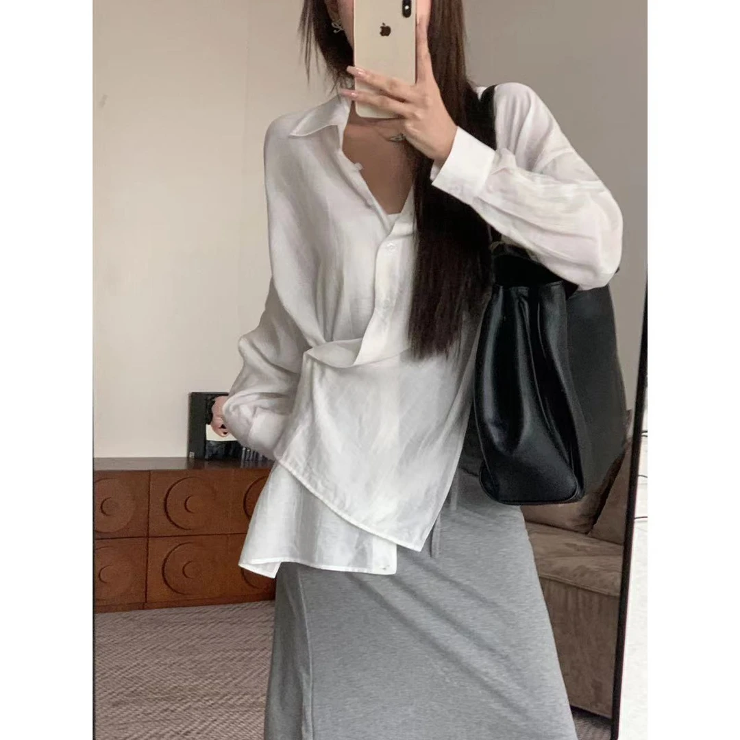 利达 NEW DADADA【夏日萌檬】长袖时尚衬衫衬衣TQ422