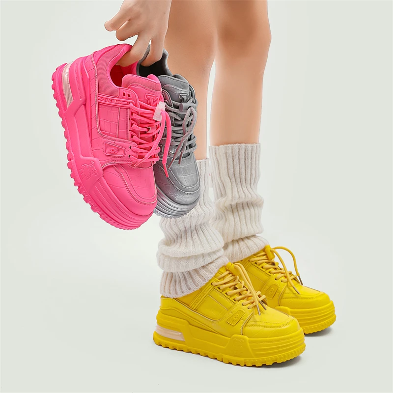 Violentbear/暴力熊透气不系带低帮时尚情侣百搭皮革拼接秋季板鞋