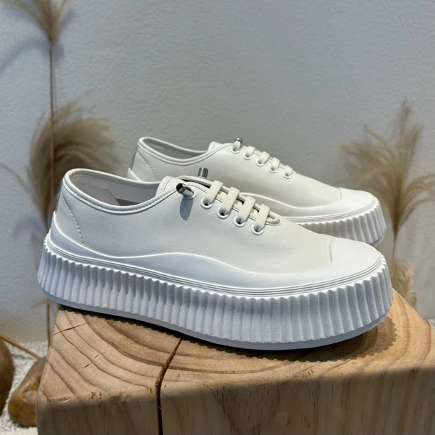 TAAIRXTO时尚男白色秋季新款厚底增高一脚蹬懒人鞋透气小白鞋男