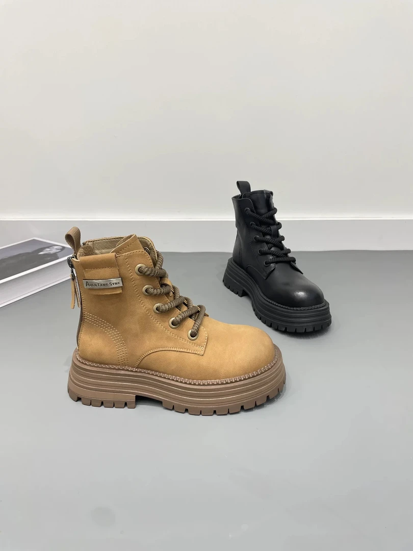 [c18]2023冬季新款马丁靴加绒时尚百搭女靴子