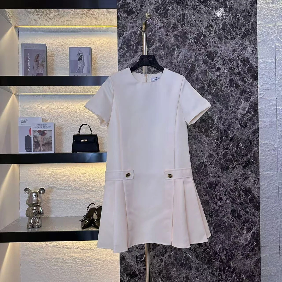 【CENFUN】*连衣裙夏季网红休闲百搭国风潮流设计师E55347