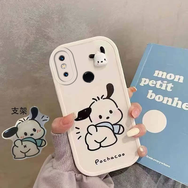 小米mix3手机壳新款升降式全包防摔硅胶软壳可爱卡通男女款保护套