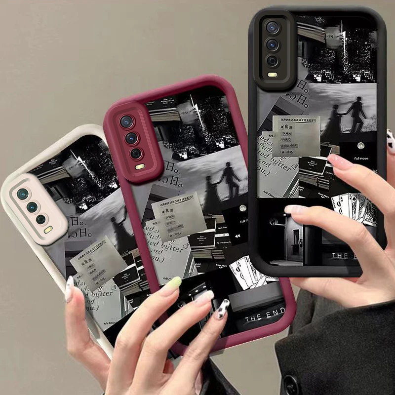 vivoiQOOu1x手机壳天眼阶梯生活碎片小众简约潮流ins风轻奢超薄款
