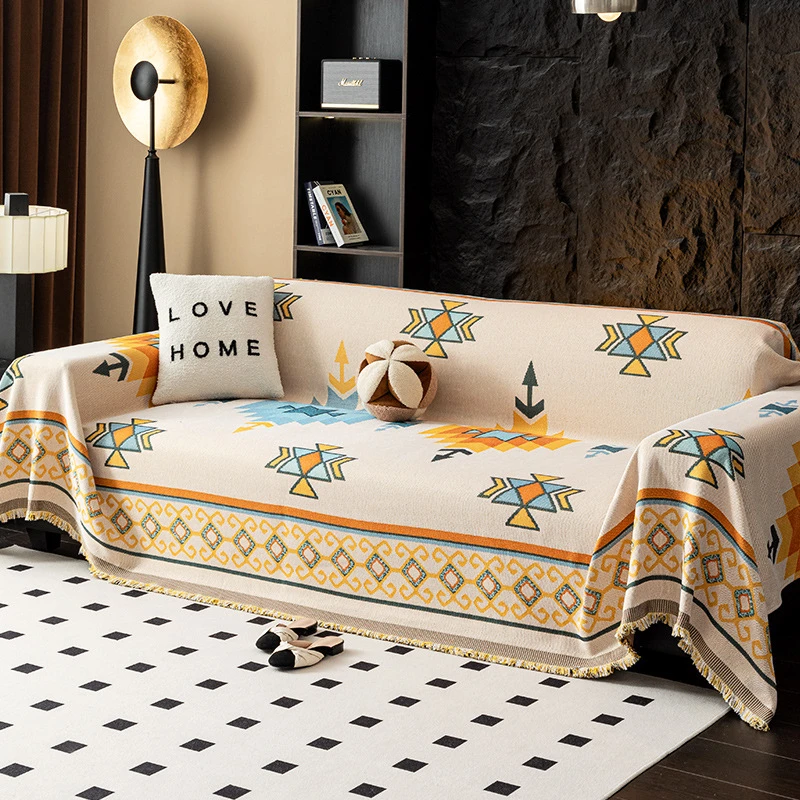 最新款一片式直排沙发盖布四季通用万能防尘沙发巾沙发套罩沙发垫