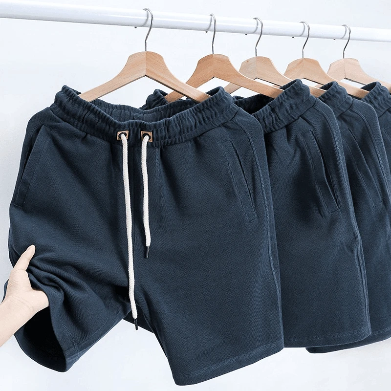 仓石一树潮牌美式休闲短裤男夏季潮男透气大码宽松直筒运动五分裤