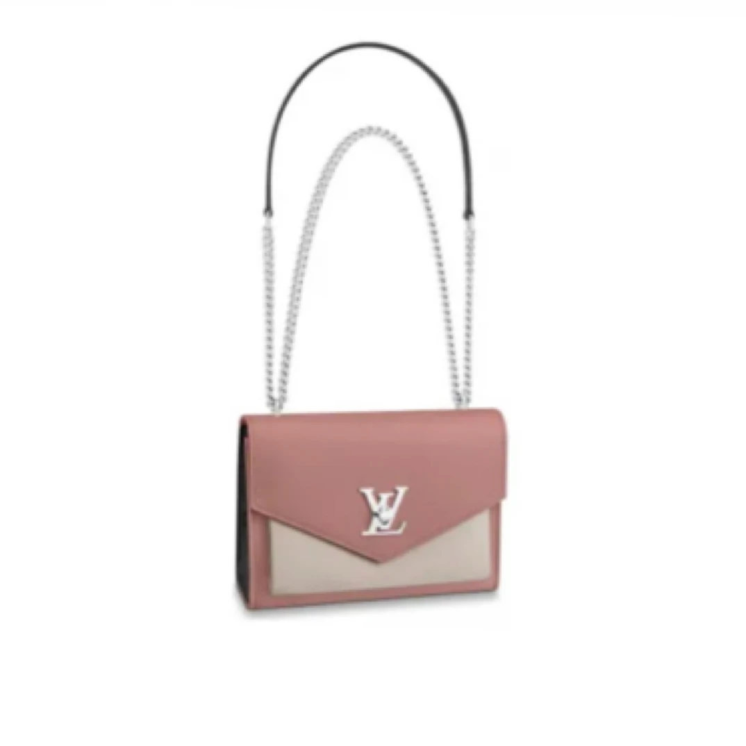 95新 LouisVuitton/路易威登 粉拼白 信封/JW2875