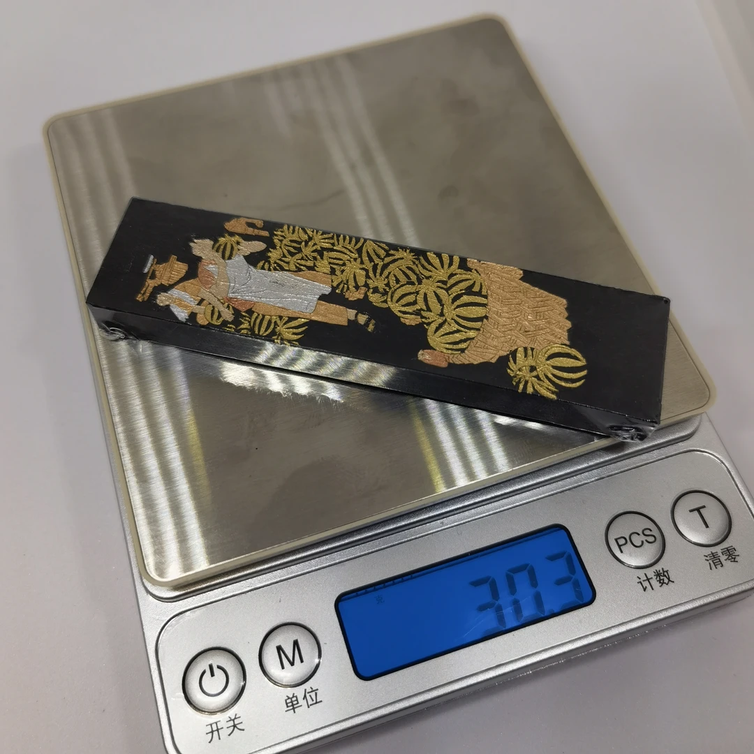 【心红瓜甜】80年代老墨 精烟墨 上海墨厂 1两/约30克