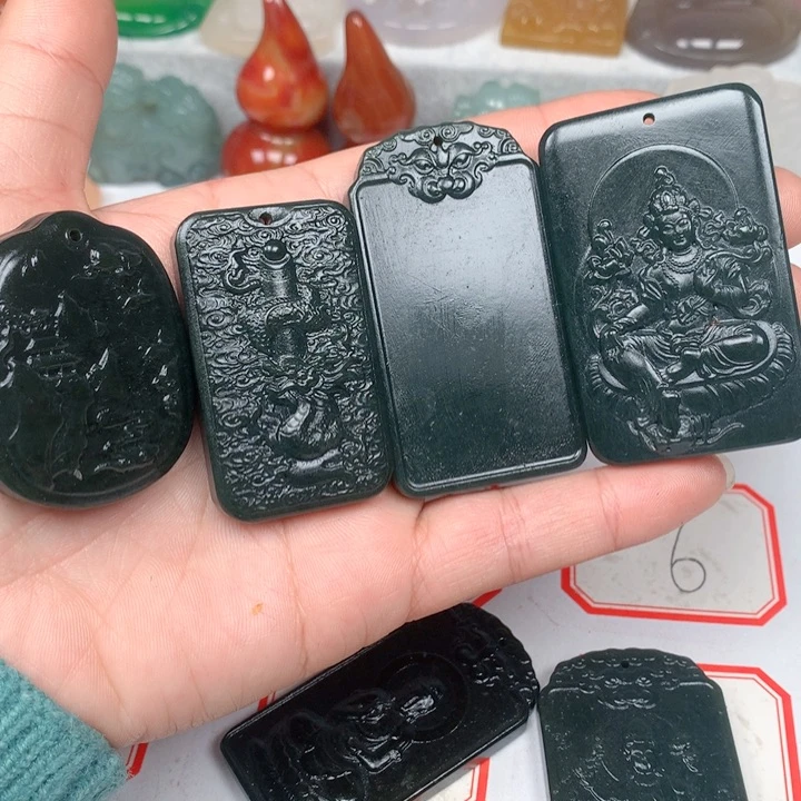 玛瑙/玉髓颈饰未镶嵌浅*