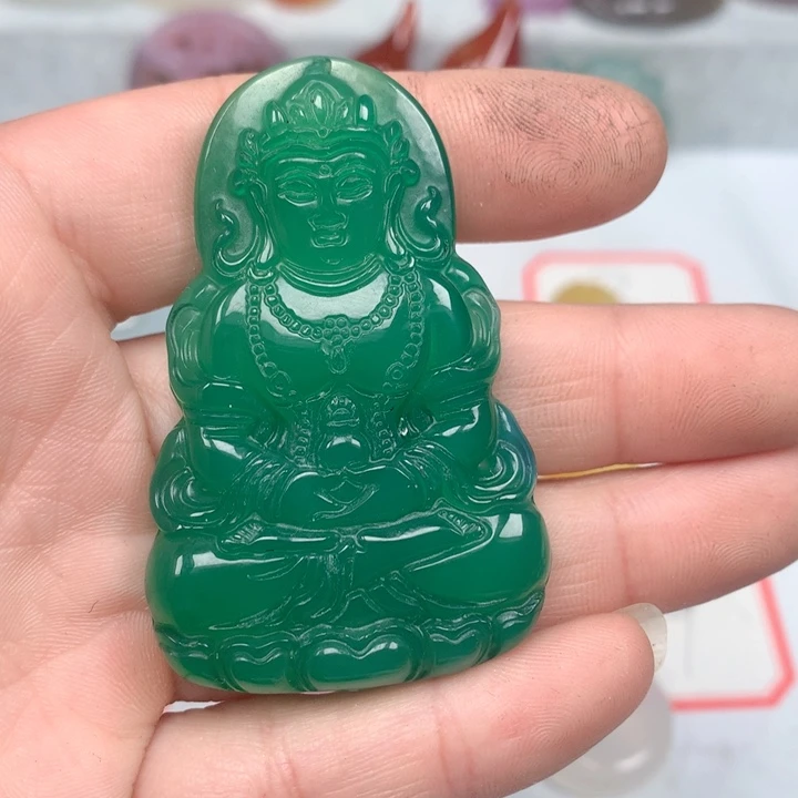 玛瑙/玉髓颈饰未镶嵌浅*