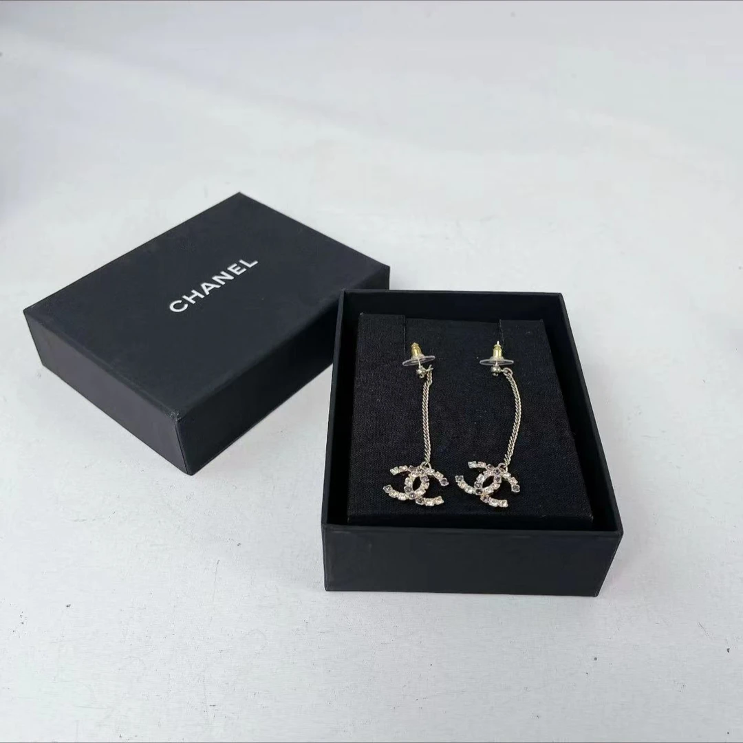 99新 Chanel/香奈儿 安洁利严选耳钉/SK0116487