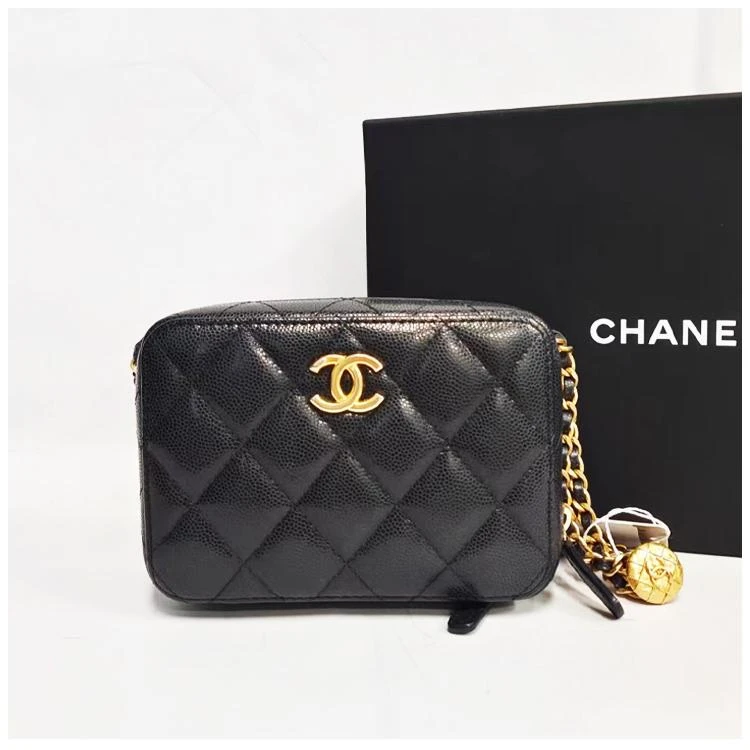 95新 Chanel/香奈儿 安洁利严选相机链条包/BK0133717