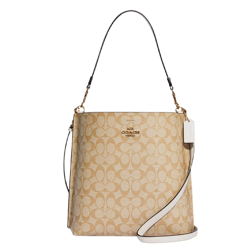 COACH/蔻驰MOLLIE BUCKET 女士大号水桶包斜挎手拎包 CA561-IMDQC
