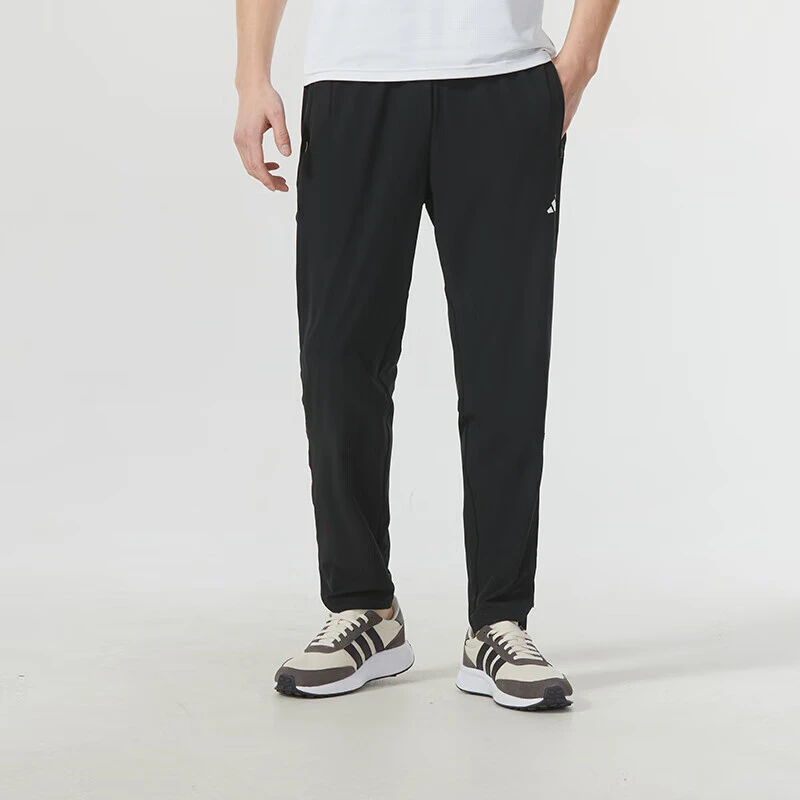 Adidas阿迪达斯男裤2025冬季新款训练跑步健身休闲运动长裤IK9680