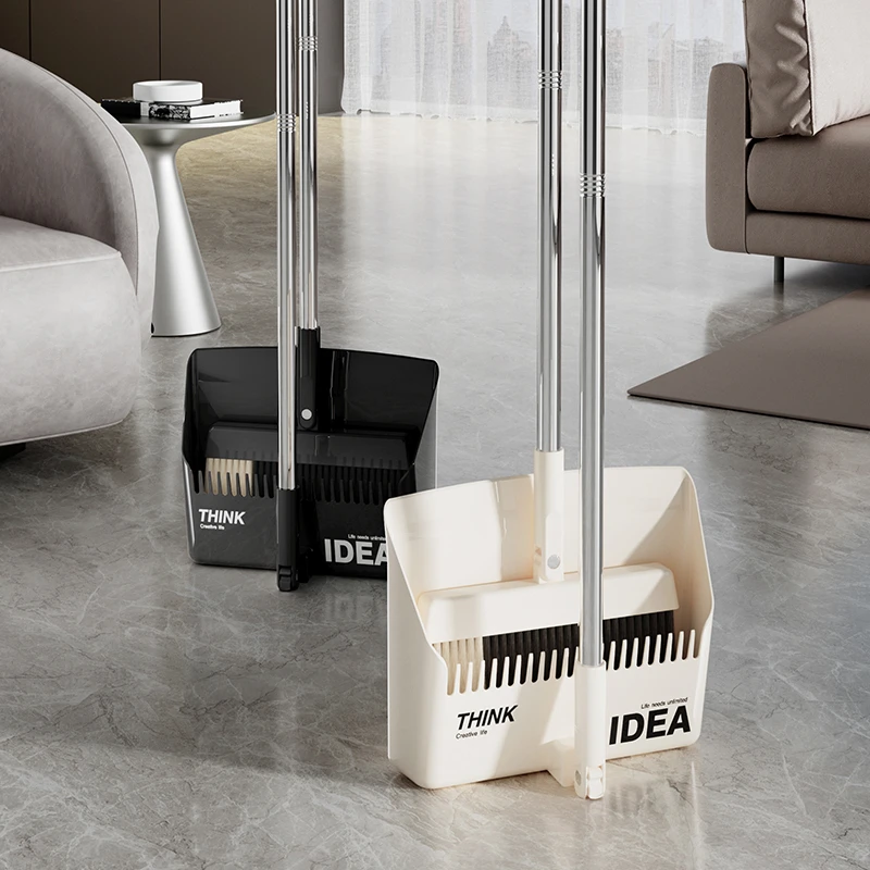 【半岛良品】扫把套装簸箕组合家用可折叠扫地神器不粘头发软毛笤帚