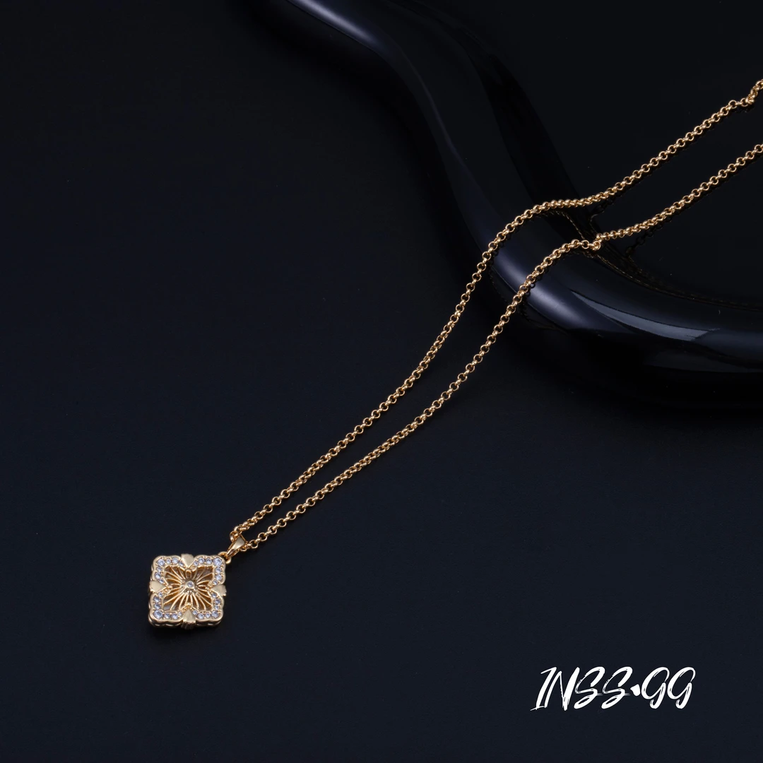 铜合金项链 【INSS · GG】2025新款吊坠小众个性设计款项链SX1487