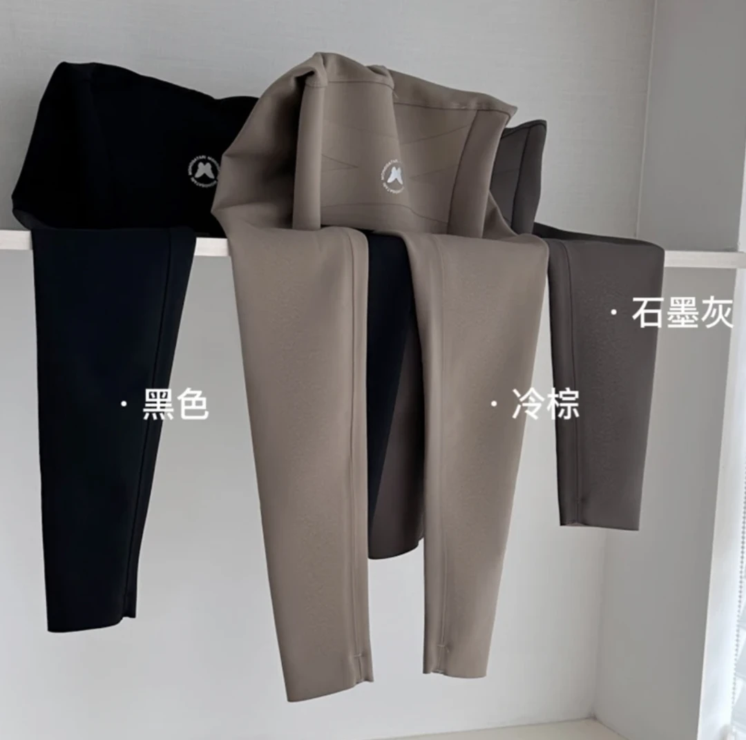 【梦婷家】新款高弹修身收腹提臀高腰显瘦打底裤-24978