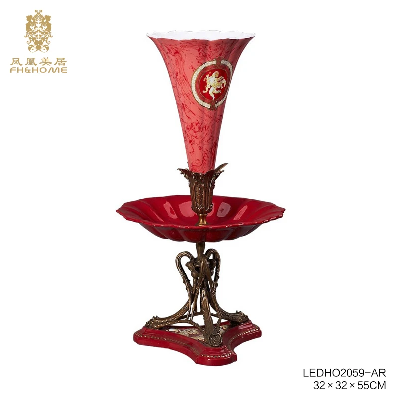 FH&HOME/凤凰美居陶瓷装饰高端工艺品摆件