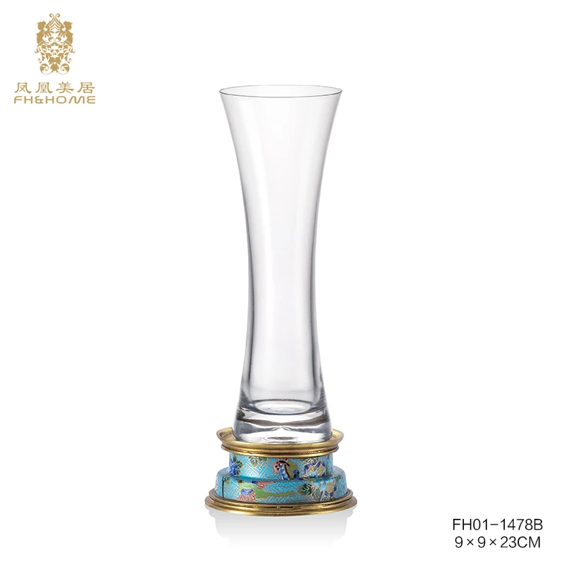 FH&HOME/凤凰美居奢华设计高端欧式法式布拉格花瓶摆件